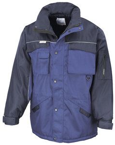 Result RE72A - Casaco Work-Guard heavy duty combo Royal/ Navy