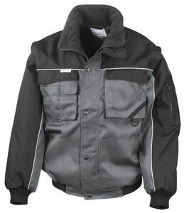 Result RE71A - Casaco robusto Work-Guard mangas de zip - pilot jacket