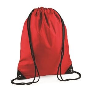 Bag Base BG010 - Saco Mochila QD10 Premium Gymsac Bright Red