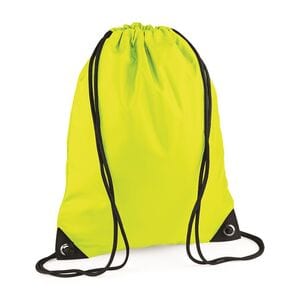 Bag Base BG010 - Saco Mochila QD10 Premium Gymsac Fluorescent Yellow