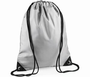 Bag Base BG010 - Saco Mochila QD10 Premium Gymsac Prata