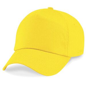 Beechfield BC010 - Original 5 Panel Cap Amarelo