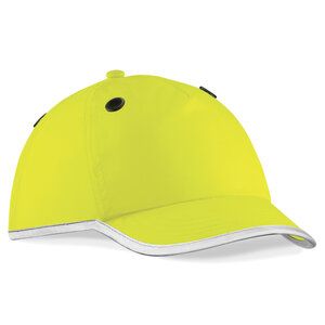 Beechfield BC535 - Enhanced-Viz EN812 Bump Cap Fluorescent Yellow