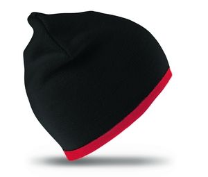 Result RC046 - Chapéu de forma de moda reversível Black/ Red