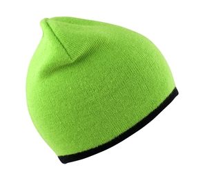 Result RC046 - Chapéu de forma de moda reversível Lime / Black