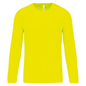 ProAct PA443 - T-Shirt De Desporto De Manga Comprida Fluorescent Yellow