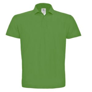 B&C CGPUI10 - Polo Piqué Homem ID. 001 Real Green