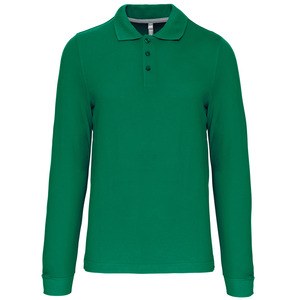 Kariban K243 - POLO DE MANGA COMPRIDA Verde dos prados