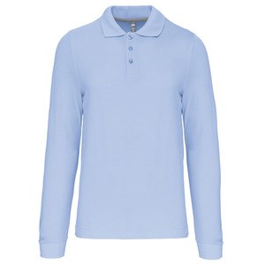 Kariban K243 - POLO DE MANGA COMPRIDA Azul céu