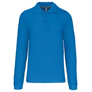 Kariban K243 - POLO DE MANGA COMPRIDA Tropical Blue