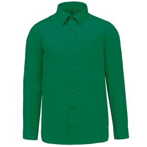 Kariban K545 - JOFREY - CAMISA MANGA COMPRIDA DE TRATAMENTO FÁCIL Verde dos prados