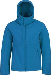 B&C CGJM950 - Casaco Homem Hooded Softshell Men