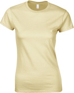 Gildan GI6400L - T-Shirt Mulher 64000L Softstyle Areia