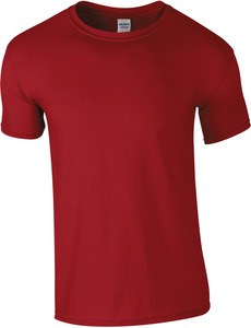 Gildan GI6400 - T-Shirt Homem 64000 Softstyle Cardinal red
