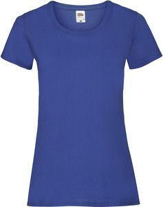 Fruit of the Loom SC61372 - T-Shirt Mulher Ajustada Valueweight Real