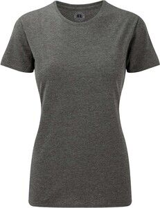 Russell RU165F - T-shirt de Senhora HD Grey Marl
