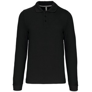 Kariban K243 - POLO DE MANGA COMPRIDA Black/Black