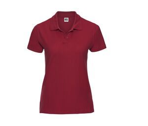 Russell RU577F - Polo Piqué Mulher R577F Better Classic Red