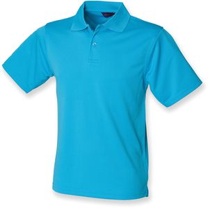 Henbury H475 - Camisa Polo Para Homem - Coolplus® Turquesa