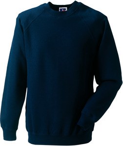 Russell RU7620M - Sweatshirt Clássica R762M Ranglan Azul profundo