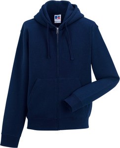 Russell RU266M - Sweatshirt Authentic Com Capuz e Zíper Azul profundo