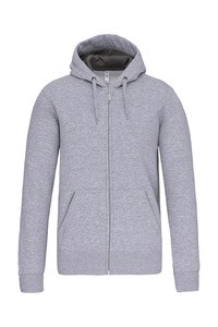 Kariban K444 - SWEATSHIRT COM FECHO INTEIRO E CAPUZ