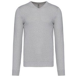 Kariban K965 - PULLOVER DECOTE V Cinzento matizado