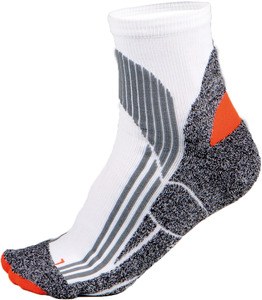 ProAct PA035 - MEIAS DE DESPORTO White / Grey / Orange