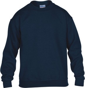 Gildan GI18000B - Sweatshirt Criança 18000B Heavy Blend Gola Redonda Navy/Navy