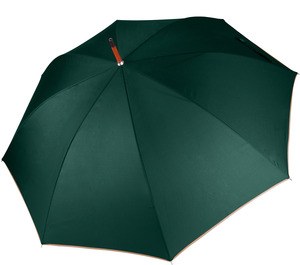 Kimood KI2020 - CHAPÉU DE CHUVA COM PEGA EM MADEIRA Bottle Green / Beige