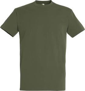 SOL'S 11500 - Imperial T Shirt De Gola Redonda Para Homem Exército