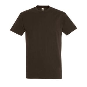 SOL'S 11500 - Imperial T Shirt De Gola Redonda Para Homem Chocolate