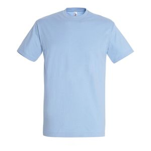 SOL'S 11500 - Imperial T Shirt De Gola Redonda Para Homem Azul céu