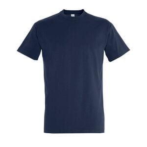 SOL'S 11500 - Imperial T Shirt De Gola Redonda Para Homem Azul profundo