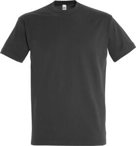 SOL'S 11500 - Imperial T Shirt De Gola Redonda Para Homem Cinzento ratinho