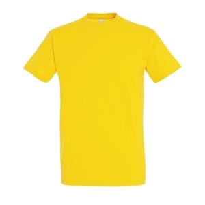 SOL'S 11500 - Imperial T Shirt De Gola Redonda Para Homem Amarelo