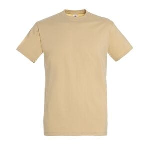 SOL'S 11500 - Imperial T Shirt De Gola Redonda Para Homem Areia