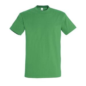 SOL'S 11500 - Imperial T Shirt De Gola Redonda Para Homem Verde dos prados