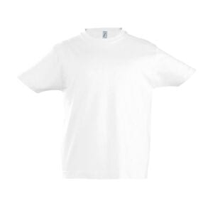 SOL'S 11770 - Imperial KIDS T Shirt Com Gola Redonda Para Criança Branco