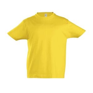 SOL'S 11770 - Imperial KIDS T Shirt Com Gola Redonda Para Criança Amarelo
