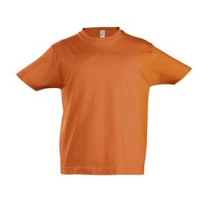 SOL'S 11770 - Imperial KIDS T Shirt Com Gola Redonda Para Criança Laranja