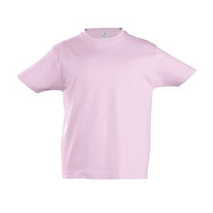 SOL'S 11770 - Imperial KIDS T Shirt Com Gola Redonda Para Criança Cor-de-rosa média