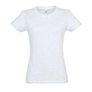 SOL'S 11502 - Imperial WOMEN T Shirt De Gola Redonda Para Senhora Branco matizado