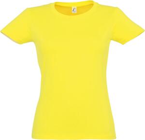 SOL'S 11502 - Imperial WOMEN T Shirt De Gola Redonda Para Senhora Limão