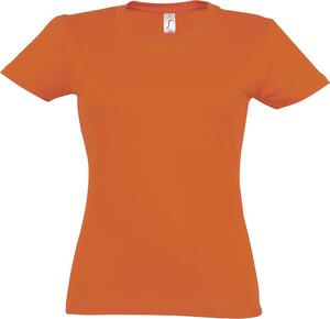 SOL'S 11502 - Imperial WOMEN T Shirt De Gola Redonda Para Senhora Laranja