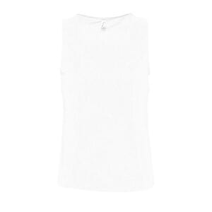 SOL'S 11465 - JUSTIN T Shirt Sem Mangas Para Homem Branco