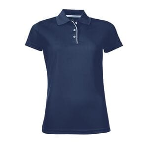 SOL'S 01179 - PERFORMER WOMEN Polo Desportivo Para Senhora Azul profundo