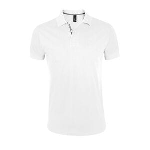 SOL'S 00574 - PORTLAND MEN Polo Para Homem Branco