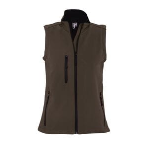 SOLS 46801 - RALLYE WOMEN Softshell Sem Mangas Para Senhora