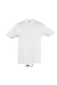 SOL'S 11970 - REGENT KIDS T Shirt De Gola Redonda Para Criança Branco matizado